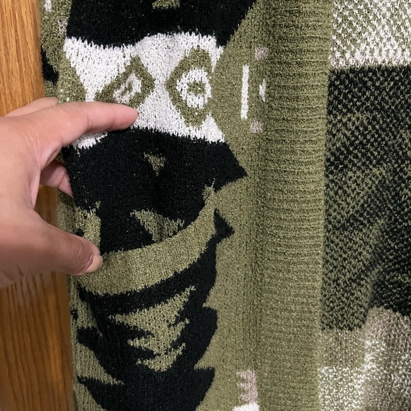 Unbranded army green cardigan - Picture 5 of 5